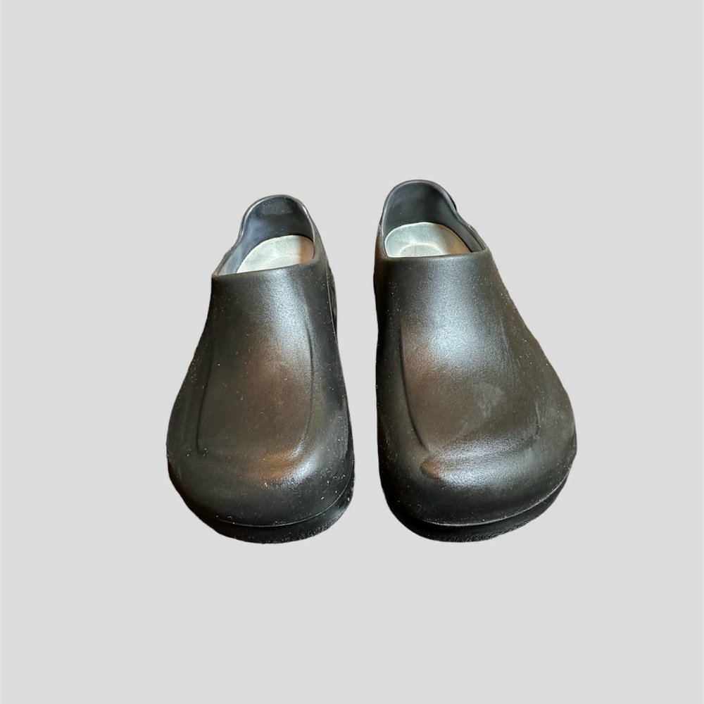 Birkenstock Alpro black EUR 36 non-slip kitchen CHEF cLOG shoes made in Germany